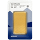 Metalor Stamped 100g Gold Bar