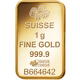 PAMP Suisse Fortuna 1g Gold Bar