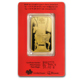Pre-Owned PAMP 2014 Lunar Horse 1oz Gold Bar