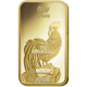 Pre-Owned 2017 PAMP Lunar Rooster 5g Gold Bar