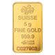 Pre-Owned PAMP Rosa 5g Gold Bar