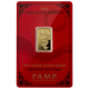 Pre-Owned 2024 PAMP Lunar Legends Year of the Azure Dragon 5g Gold Bar