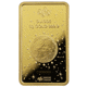Pre-Owned 2024 PAMP Lunar Legends Year of the Azure Dragon 5g Gold Bar