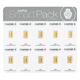 C.Hafner 10x 1g Minted Gold Bar SmartPack