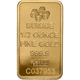 PAMP Suisse Fortuna 1/2oz Gold Bar