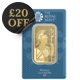 The Royal Mint Secure Britannia 1oz Gold Bar