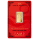 Pre-Owned 2025 PAMP Lunar Snake 5g Gold Bar