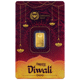 Germania Mint 1g Diwali Minted Gold Bar
