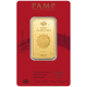 2026 PAMP Lunar Legends 1,000 Mile Horse 1oz Gold Bar