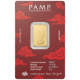 Pre-Owned PAMP Good Luck Yellow Dragon 5g Gold Bar