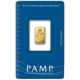 PAMP Suisse Rosa 1g Gold Bar