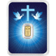 Blessings of Jesus Christ 1g Gold Bar