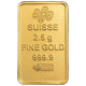 PAMP Suisse Lady of Liberty 2.5g Gold Bar