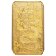 Pre-Owned PAMP Good Luck Yellow Dragon 1oz Gold Bar