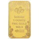 Pre-Owned PAMP Good Luck Yellow Dragon 1oz Gold Bar
