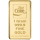 Diet Coke 1g Proof-Like Gold Bar