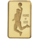 Pre-Owned PAMP Diego Maradona 'Hand Of God' 1g Gold Bar
