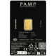 Pre-Owned PAMP Fender 80th Anniversary 1g Gold Bar