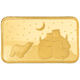 2026 PAMP Coca-Cola Polar Bear Holiday 5g Gold Bar