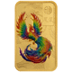 PAMP Good Luck Phoenix Colourised 10g Gold Bar