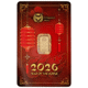 Pre-Owned 2026 Germania Mint Lunar Year of the Horse 1g Gold Bar