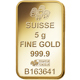 Pre-Owned PAMP Suisse Fortuna 5g Gold Bar