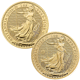 2026 UK and Hong Kong Privy Britannia 1oz Gold Coins - 2 Coin Collection