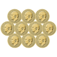 Capital Gains Tax Free UK Gold Coin Bundle – Total Weight 1oz (10 × 1/10oz)