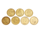 Pre-Owned UK Half Sovereign Portrait 7 Gold Coin Collection