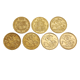 Pre-Owned UK Half Sovereign Portrait 7 Gold Coin Collection