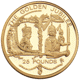 Pre-Owned 2002 Guernsey Golden Jubilee £25 Proof Gold Coin
