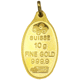 Pre-Owned PAMP Suisse Fortuna 10g Gold Pendant Bar