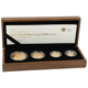 Pre-Owned 2008 UK Sovereign Proof Gold 4-Coin Set
