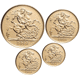 Pre-Owned 2008 UK Sovereign Proof Gold 4-Coin Set