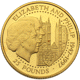 Pre-Owned 1997 Guernsey Queen Elizabeth II & Prince Philip Golden Wedding Gold Proof £25 Coin