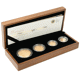 Pre-Owned 2008 UK Sovereign Proof Gold 4-Coin Collection