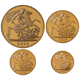 Pre-Owned 2008 UK Sovereign Proof Gold 4-Coin Collection