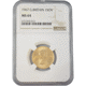 Pre-Owned 1967 UK Full Sovereign Gold Coin NGC Graded MS 64 - 2721975-012