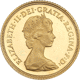 Pre-Owned 1984 UK Proof Design Half Sovereign Gold Coin