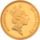 Pre-Owned 1988 UK Half Sovereign Proof Design Gold Coin