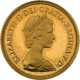 Pre-Owned 1982 UK Proof Design Half Sovereign Gold Coin