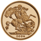 Pre-Owned 2004 UK Full Sovereign Proof Design Gold Coin