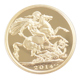 Pre-Owned 2014 UK Prince George's First Birthday Double Sovereign Brilliant Uncirculated Gold Coin