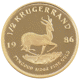 Pre-Owned South African Krugerrand Proof Design 1/2oz Gold Coin - Mixed Dates