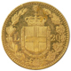 Pre-Owned 1882 Italian Umberto 20 Lira Gold Coin