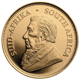 Pre-Owned 2017 50th Anniversary South African Krugerrand 1/4oz Proof Gold Coin