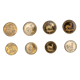 Pre-Owned South African Mint Historic 8 Gold Coin Collection