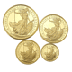 Pre-Owned 1999 UK Proof Britannia Gold 4-Coin Set