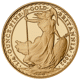 Pre-Owned 2002 UK Britannia 1/4oz Proof Gold Coin