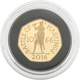 Pre-Owned 2016 Battle of Hastings 50p Proof Gold Coin